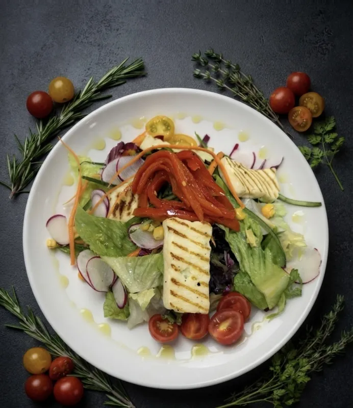 IZGARA HELLİM SALATASI