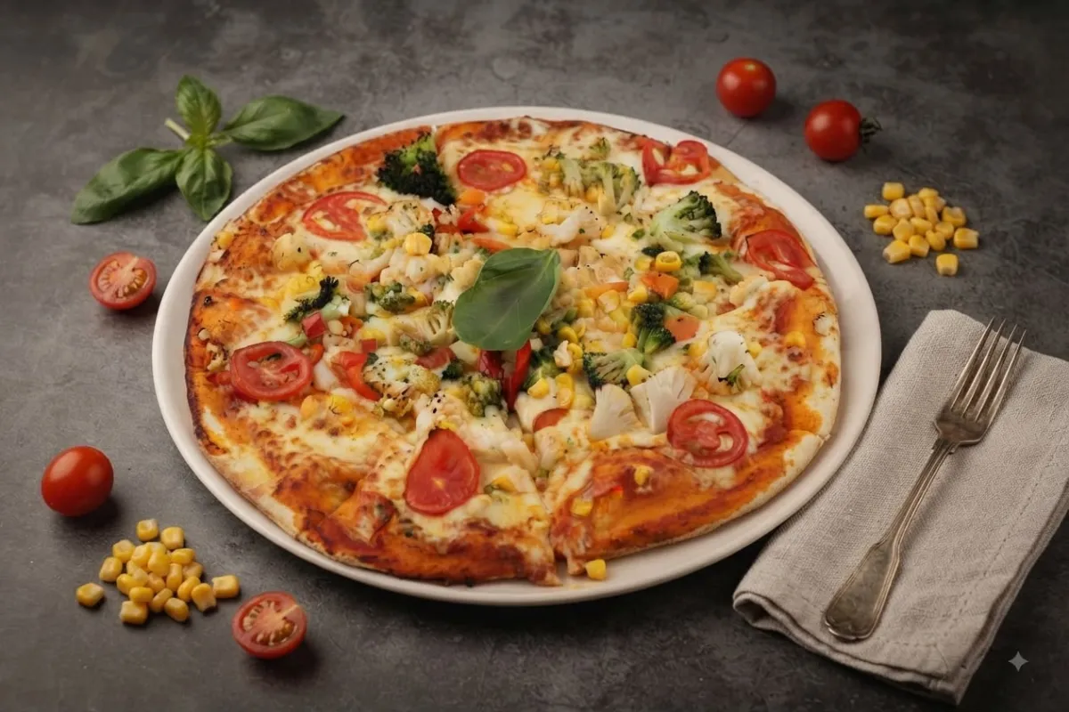 VEJETARYEN PİZZA