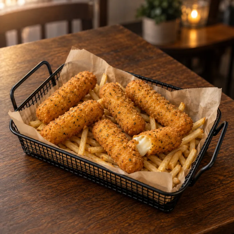 Çıtır Mozzarella Stick Sepeti