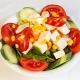 SALAD WITH WHITE CHEESE