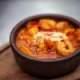 Shrimps mit Pilzen und Buttereintopf