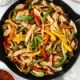 Huhn Fajita
