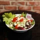 Grüner Salat mit Tulum-Käse