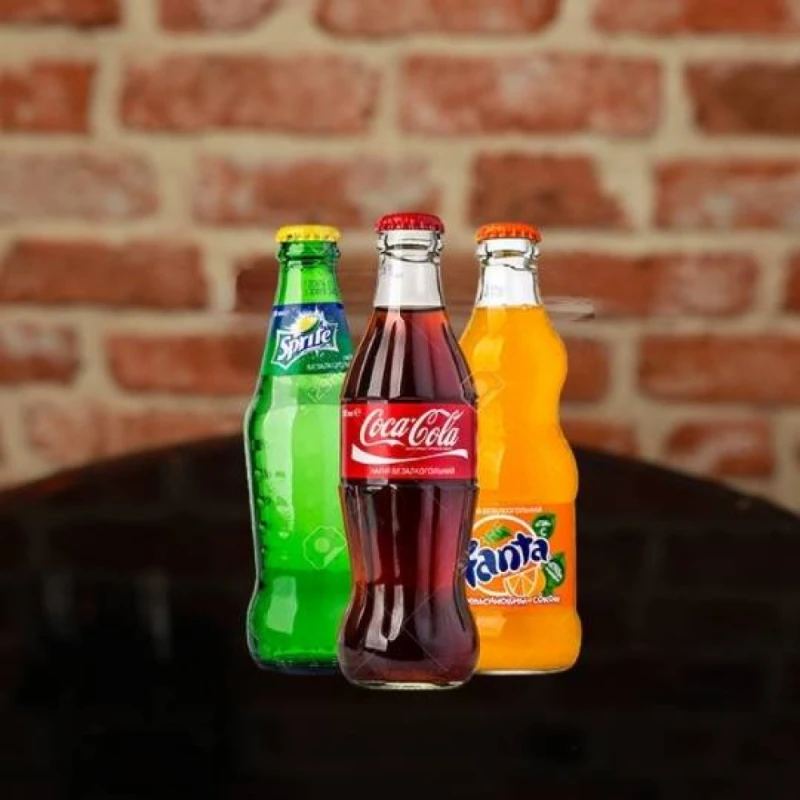 Cola, Fanta, Sprite