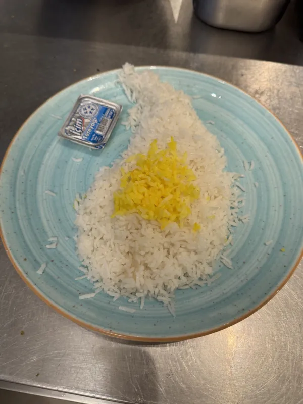 İranlı Safranli Pilav