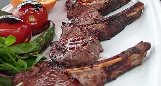 İran Şişlik(6 parça kuzu Pitzola)