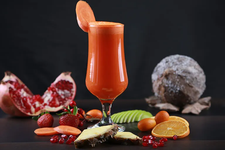 Taze Sıkma Havuç Suyu