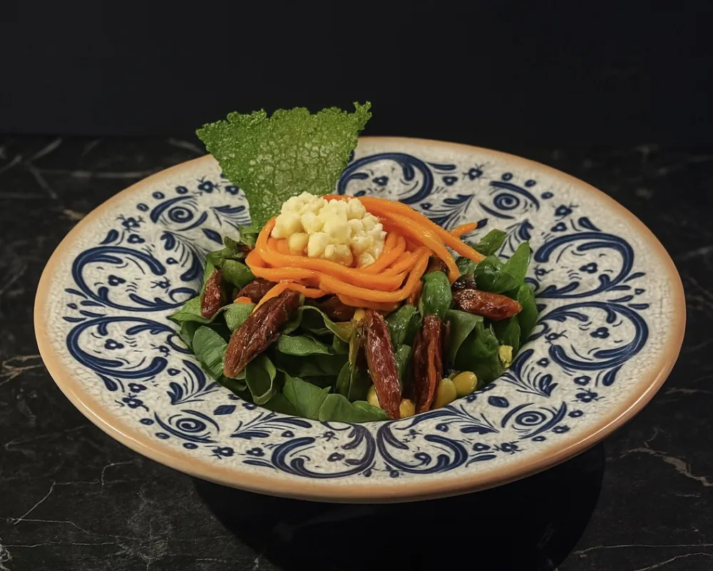 KURU DOMATESLİ ROKA SALATASI