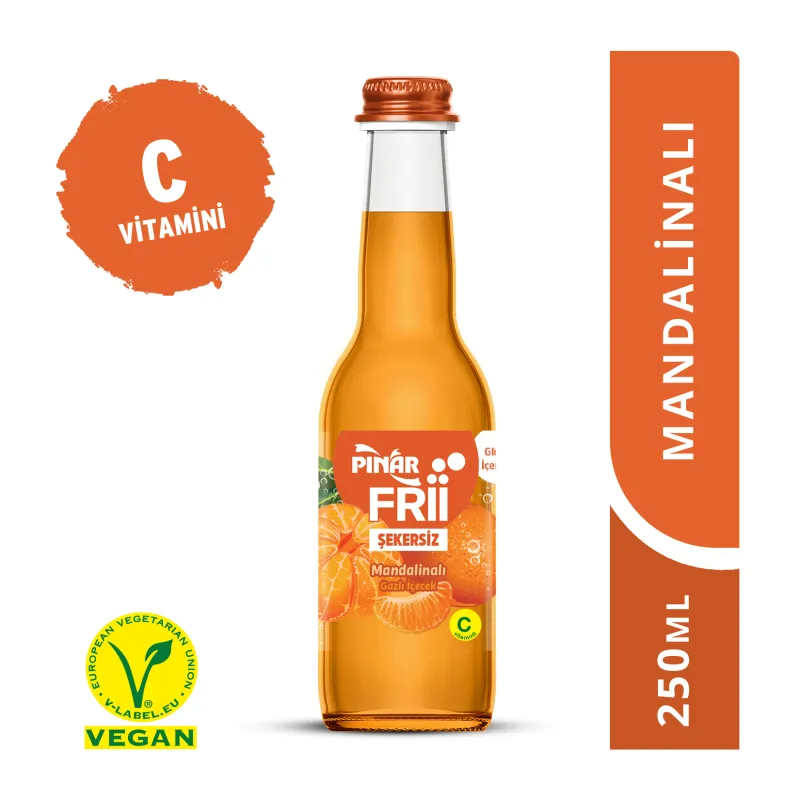 Mandalinalı Gazlı meyveli içecek 