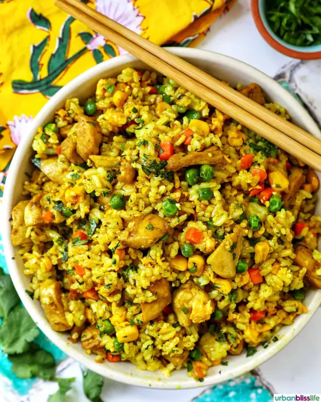 Curry-Chicken-Fried-Rice