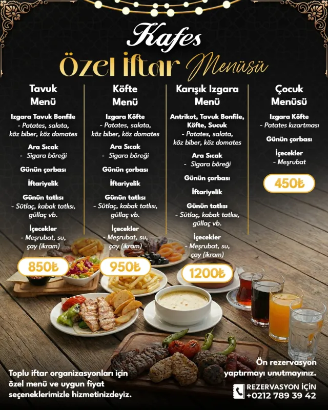 RAMAZAN MENÜ 3