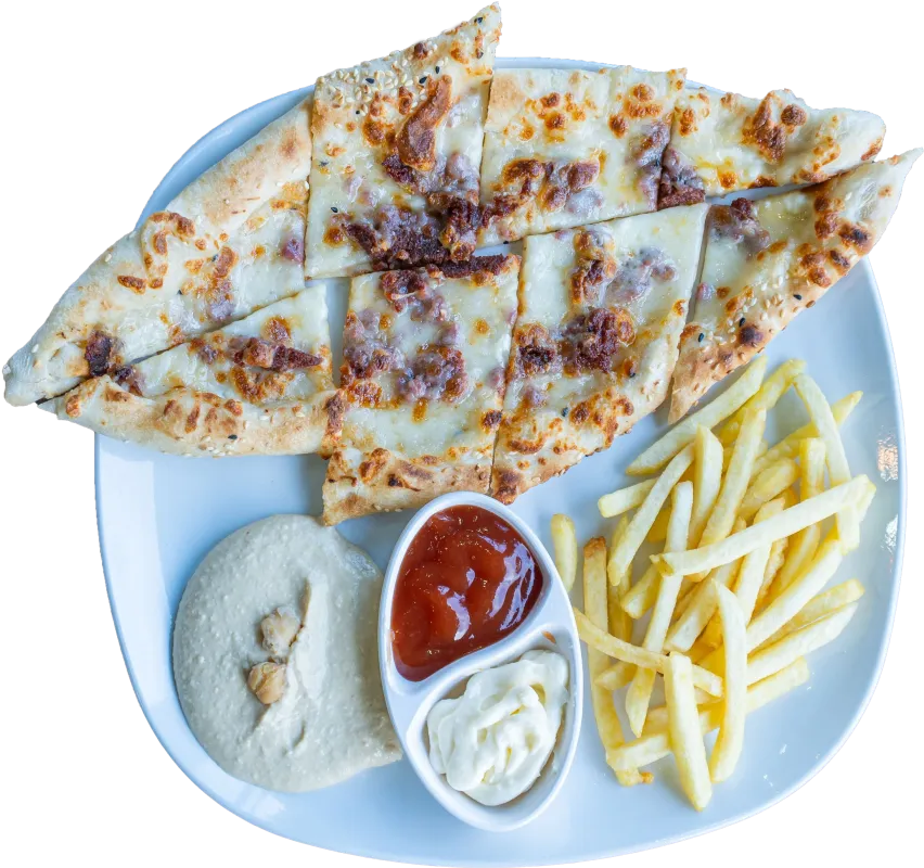 Sucuklu Kaşarlı Pide Menü