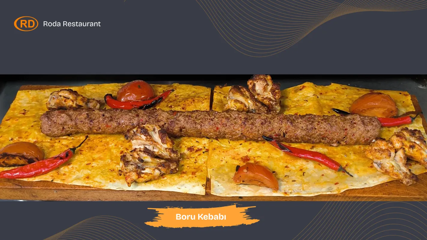 Metrelik Et Boru Kebabı