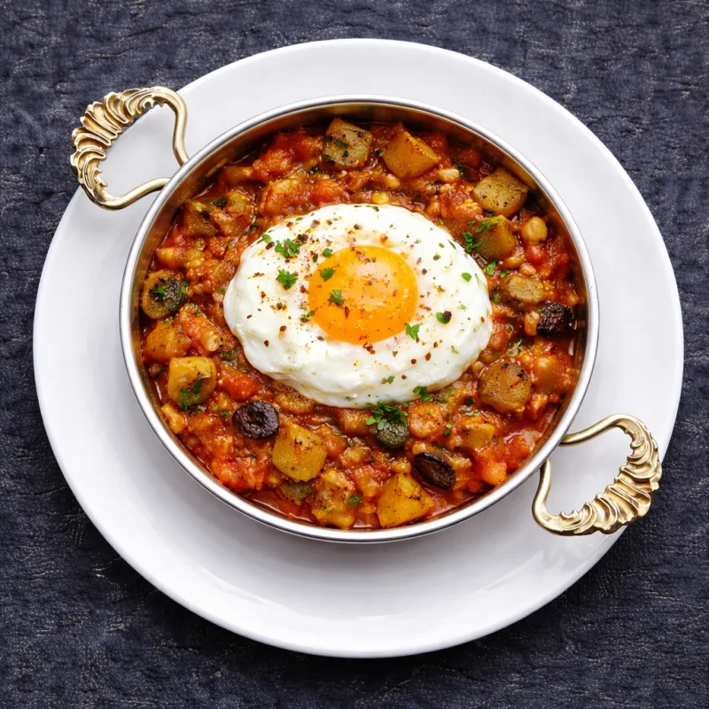 Şakşuka Poşe Yumurta