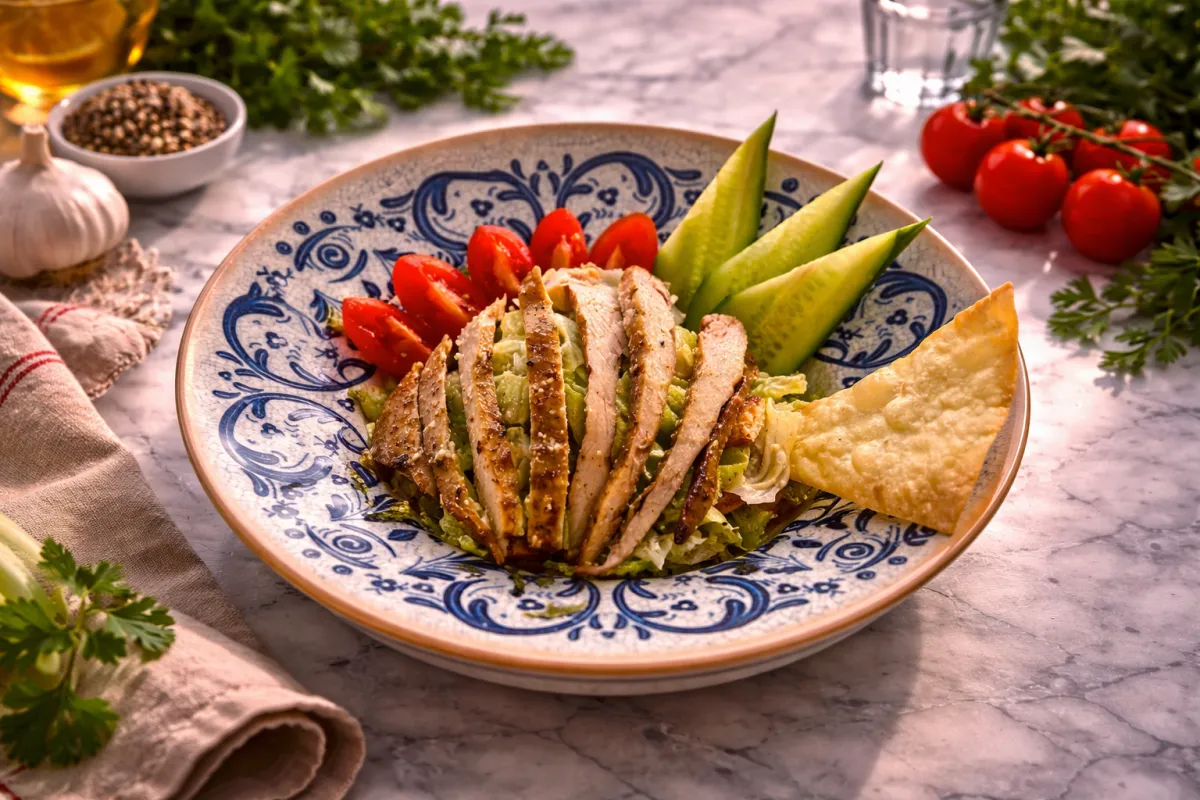 Tavuklu Sezar Salata 