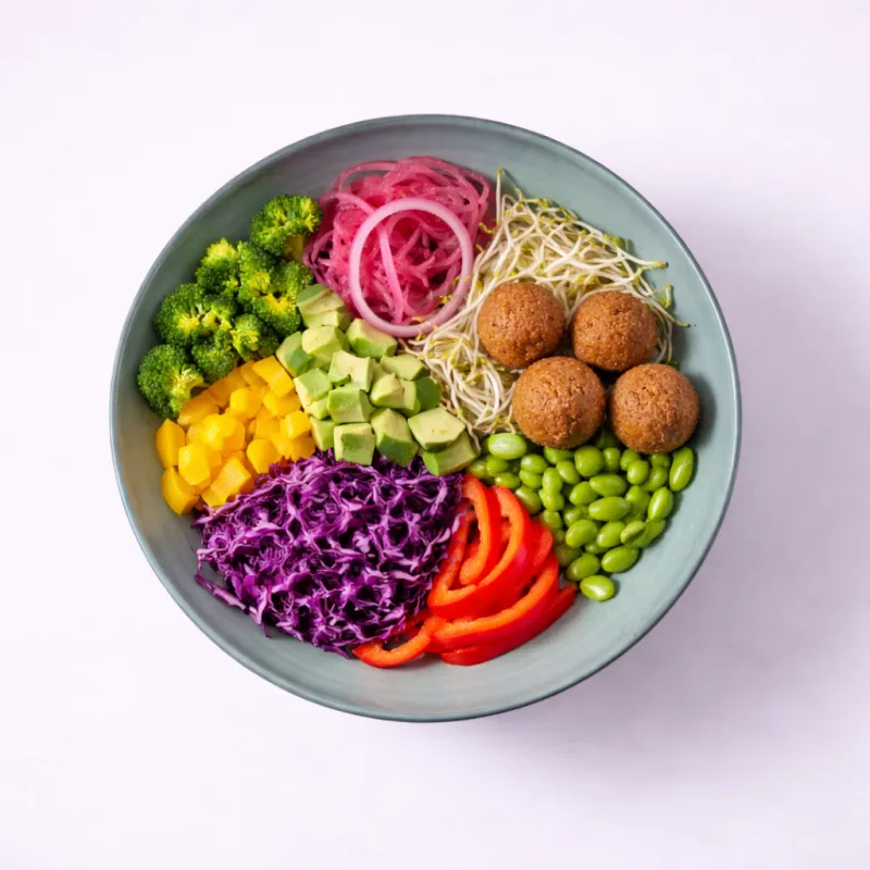 Vejeteryan Bowl (Falefel)