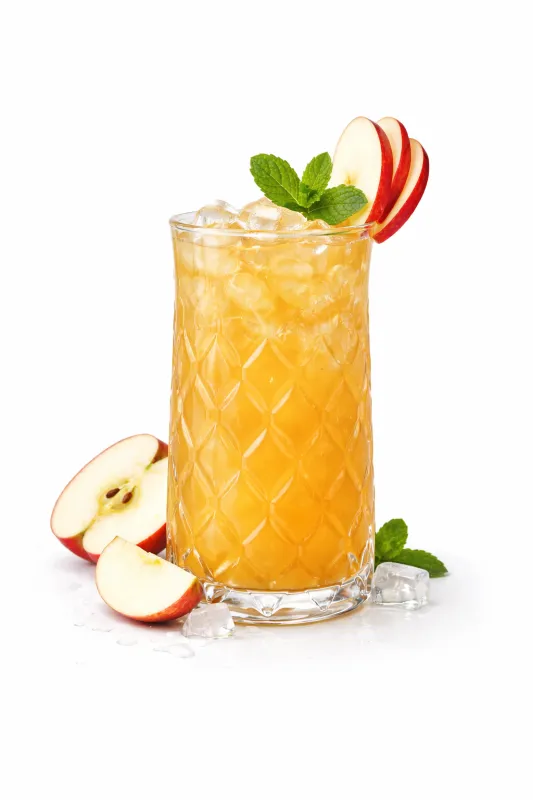 Taze Sıkılmış Elma Suyu