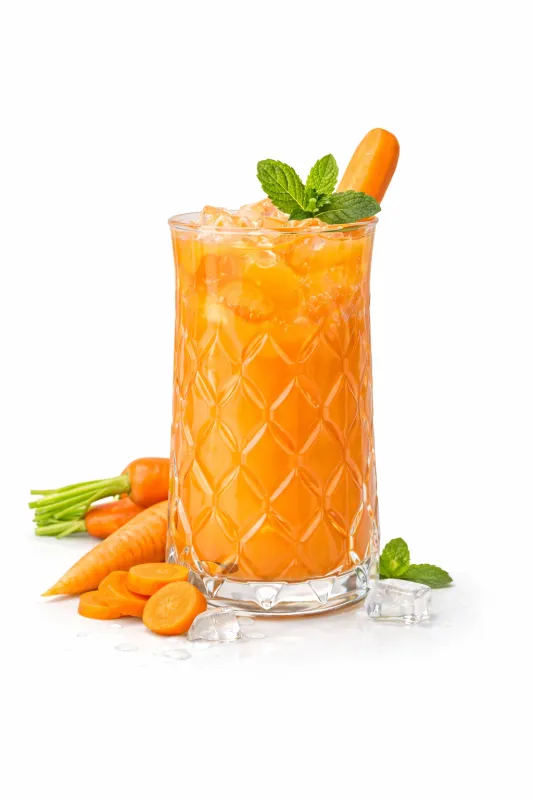 Taze Sıkılmış Havuç Suyu
