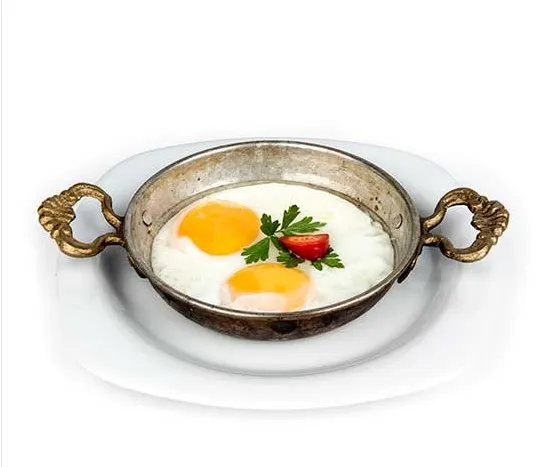 Sahanda Çift Gözlü Yumurta