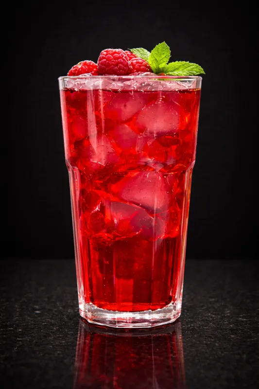 Малина со сливками