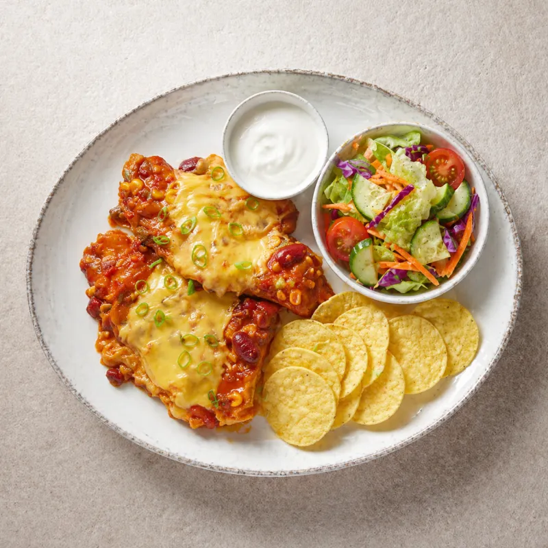 Mexican Soslu Tavuk (Acılı)