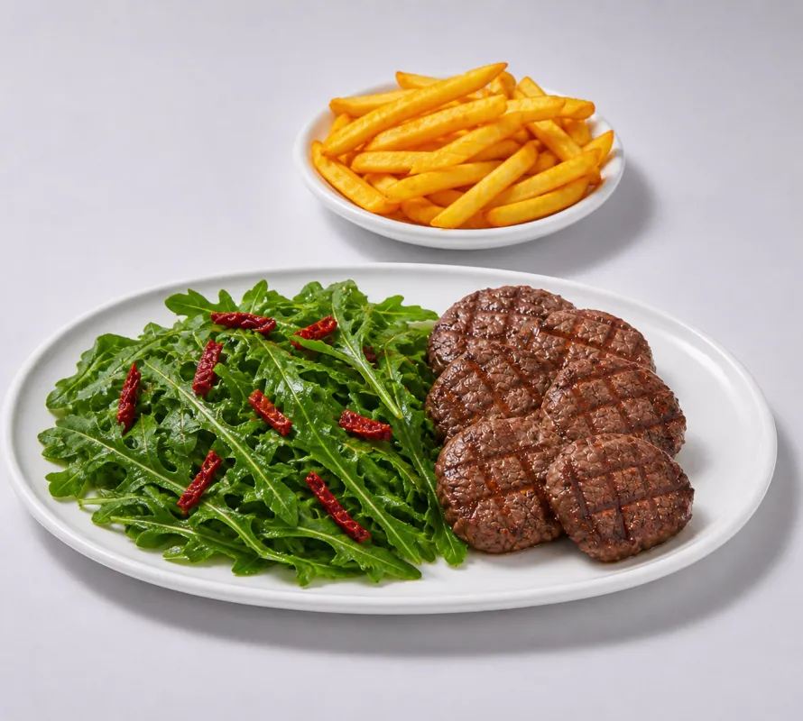 Izgara Bonfile Roka Salatası