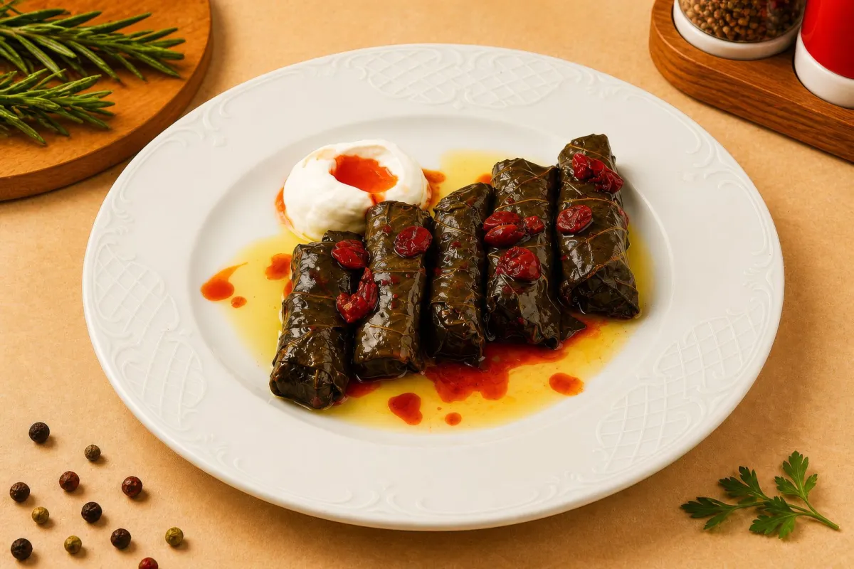 ILIK VİŞNELİ YAPRAK SARMA