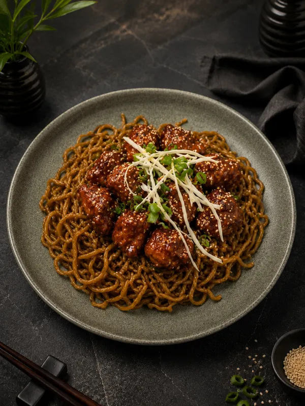 Mançuryan Soslu Tavuklu Noodle ( ACI )