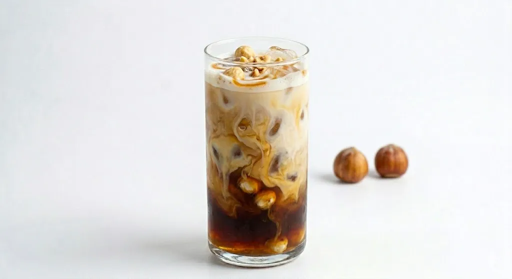 Iced Hazelnut Coffee (Fındıklı)