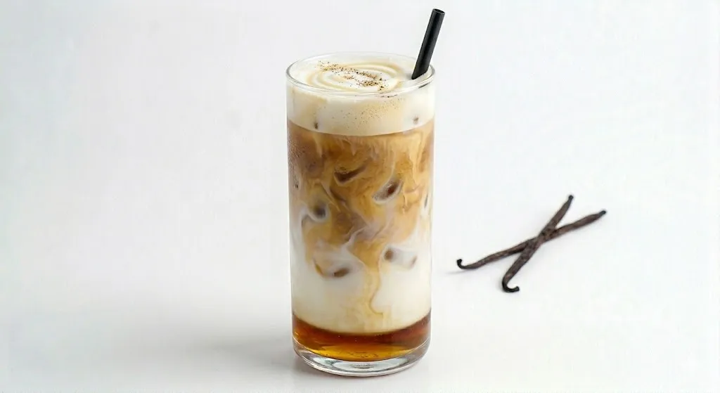 Iced Vanilla Latte (Vanilyalı)